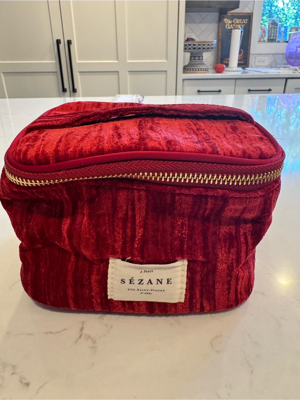 Red Velvet Cosmetic Case